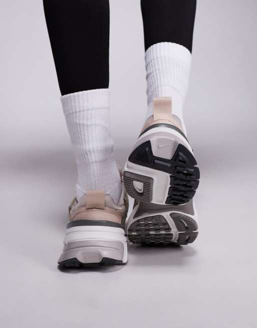 Nike V2K Run sneakers in beige