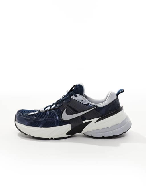 Nike V2K Run sneakers in navy