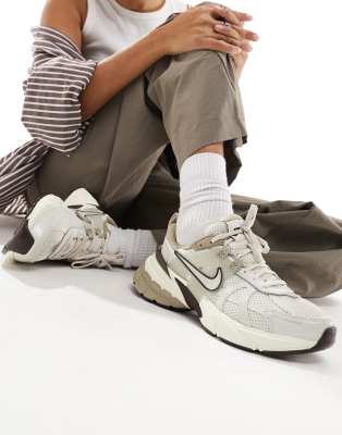 Shop Nike V2k Run Sneakers In White