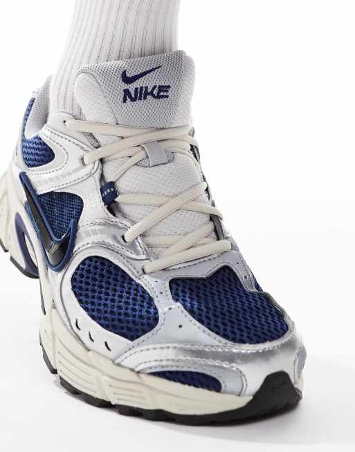Nike V5 RNR sneakers in blue and silver, 5 of 5