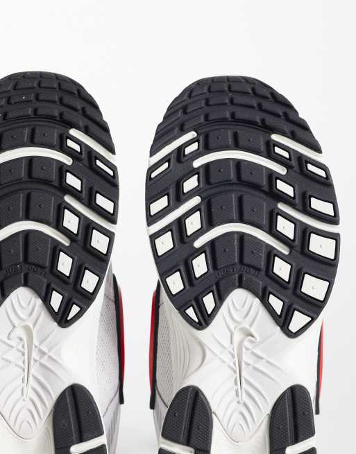 Nike V5 RNR sneakers in white and red, 3 of 5