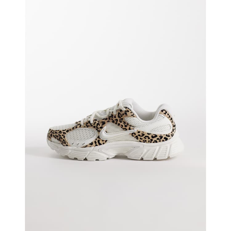 Nike V5 RNR Suede sneakers in off white and leopard print | ASOS