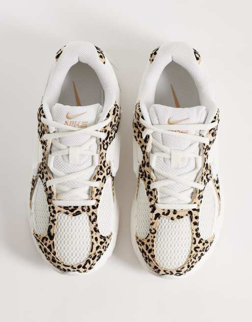 Nike V5 RNR Suede sneakers in off white and leopard print | ASOS