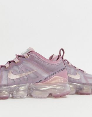 nike running vapormax 19 trainers in blue