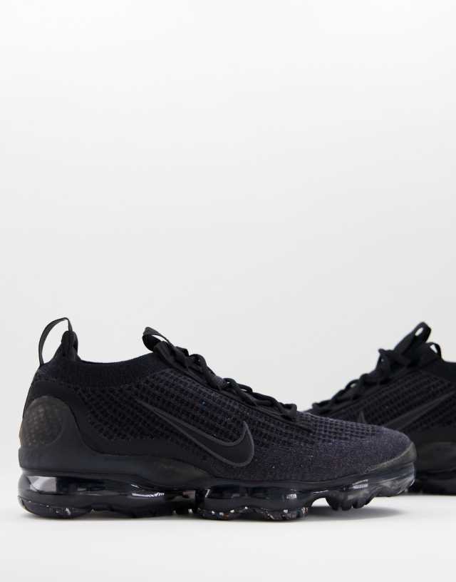 Nike Vapormax 2021 Flyknit sneakers in triple black