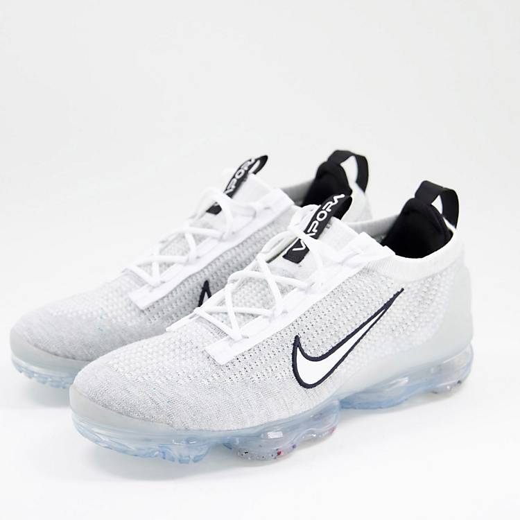 Nike Vapormax 2021 Flyknit sneakers in white ASOS