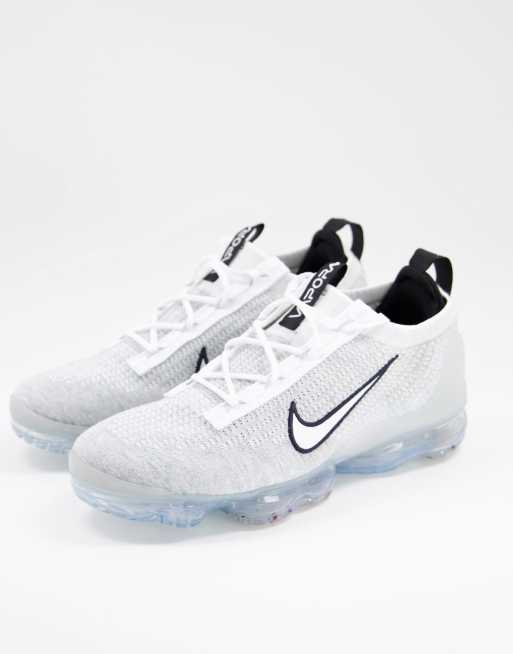 All white shop vapormax flyknit men's