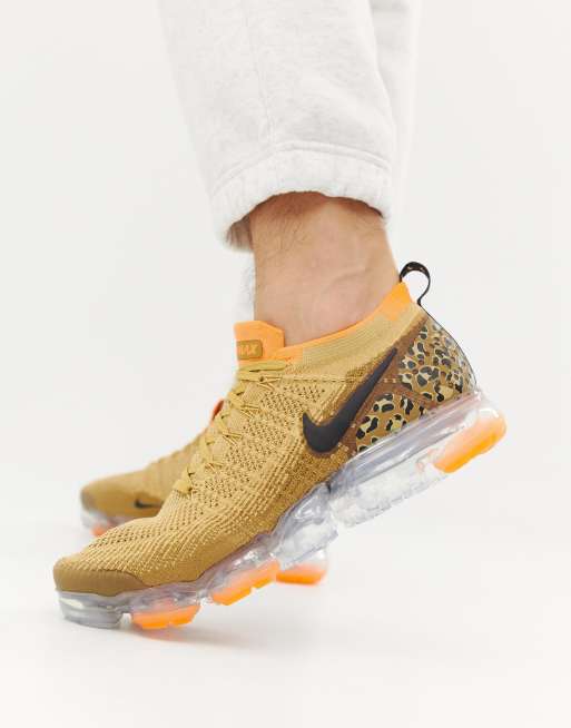 vapormax with cheetah print
