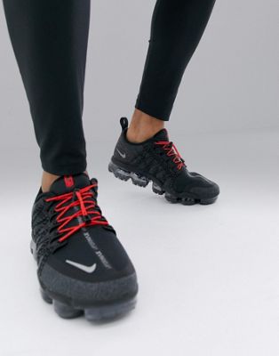 vapormax run utility red laces