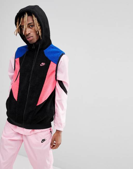 Veste nike reversible polaire hot sale