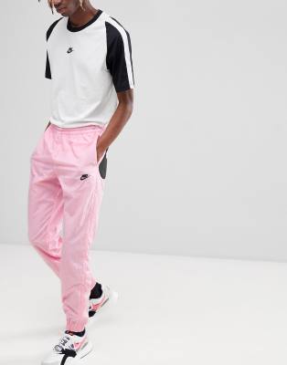 nike swoosh pink tracksuit