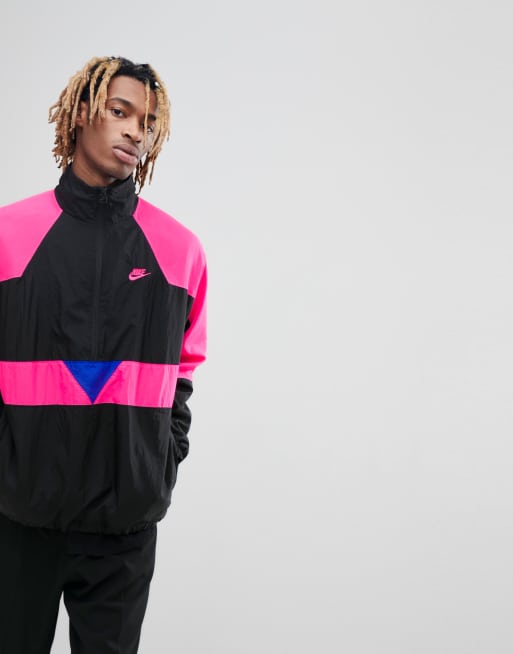 Nike vaporwave woven half zip sales jacket