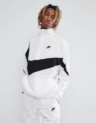 nike big swoosh half zip