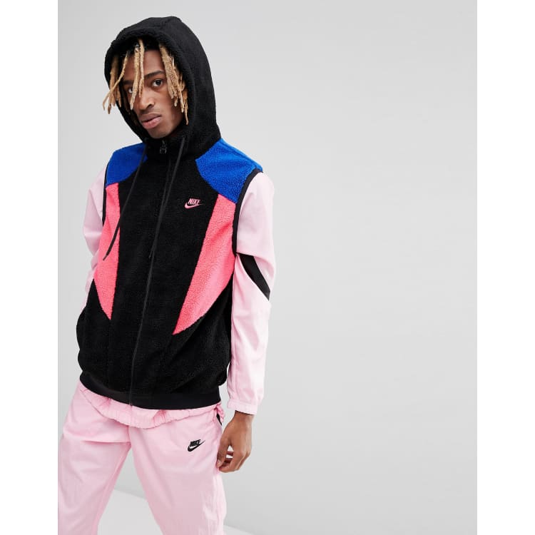 Nike vaporwave fleece store jacket