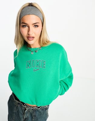 Nike varsity sweatshirt discount dress