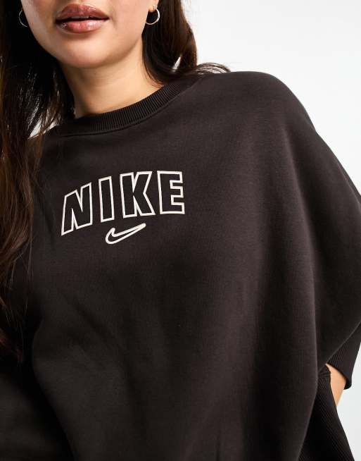 Long nike clearance sweatshirt