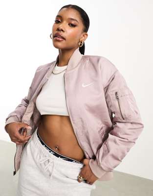 Taupe on sale bomber jacket