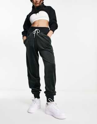 nike velvet track pants