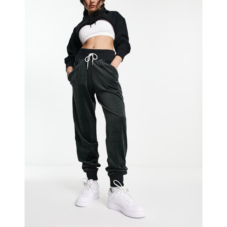 Nike Velour joggers in black