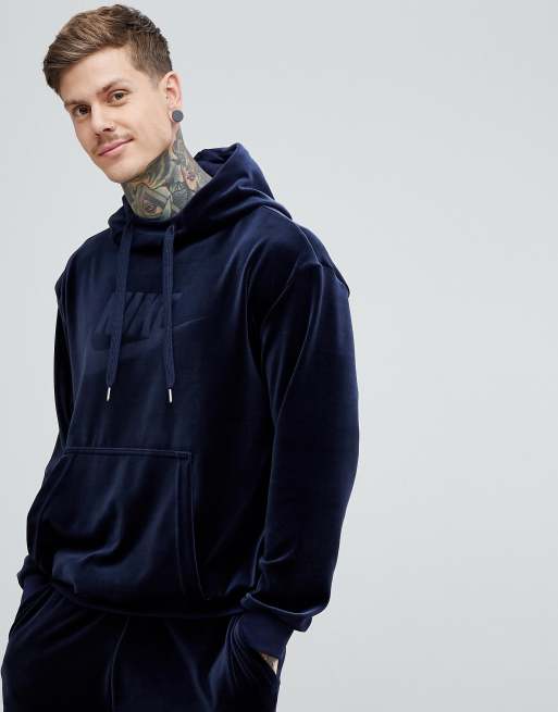 Velour tracksuit mens nike sale