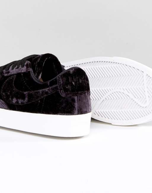 Nike Velvet Blazer Trainers In Black ASOS