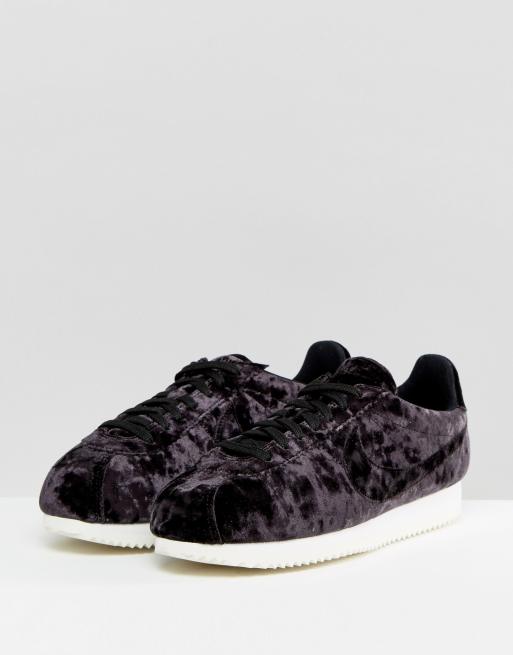 Crushed velvet nike store cortez