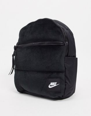 Nike velvet mini backpack in black | ASOS
