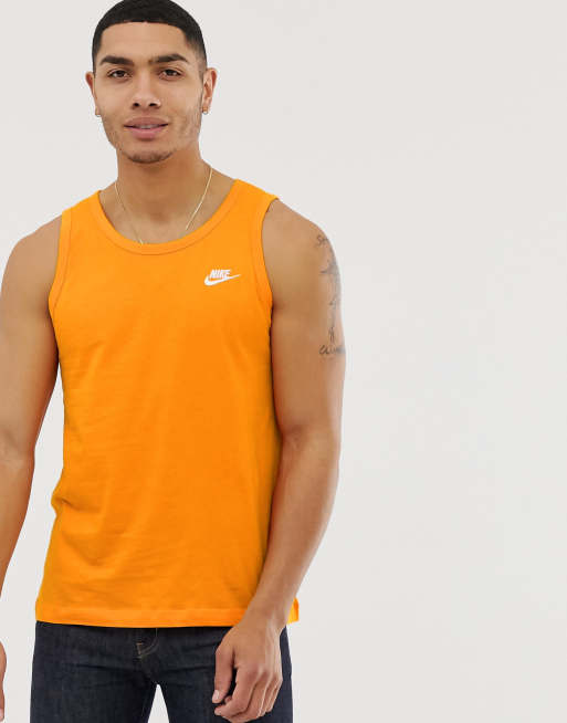 Orange shop nike vest