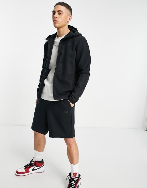 Nike - Veste longue en polaire technique avec bandes 3M - Gris, ASOS