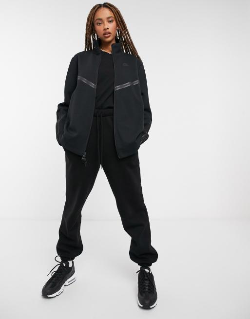 Nike - Veste oversize en polaire technique - Noir | ASOS