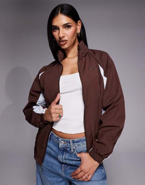 Nike - Veste tissée - Marron - view 1