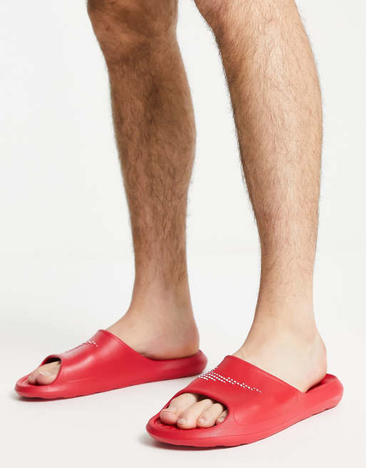 Nike Victori One shower slides in red | ASOS