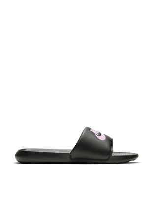 Nike Womens Victori One Slide Sandals In Black