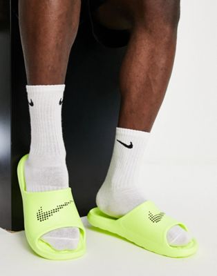 Nike Victori One slides in lime