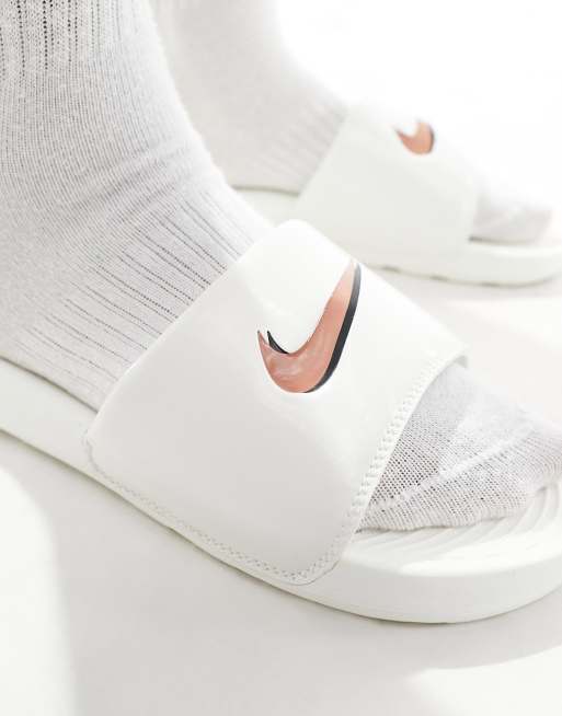 Asos nike slides best sale