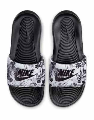 Nike floral hot sale sliders