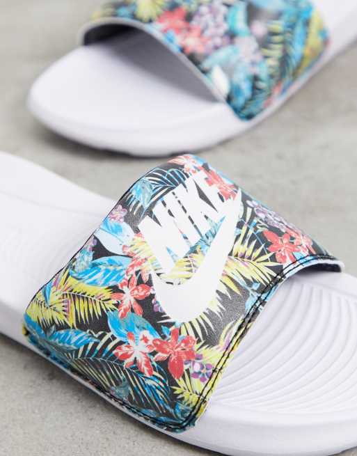 Nike benassi slides outlet tropical