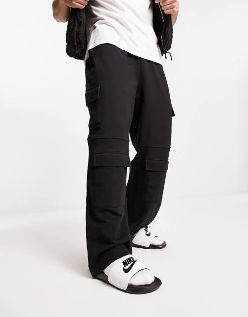 Nike – Victori – Slider in Schwarz/Weiß, 2 von 4