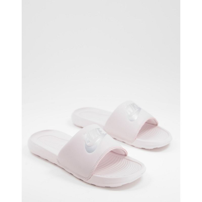 Activewear Donna Nike - Victori - Sliders rosa confetto perlato