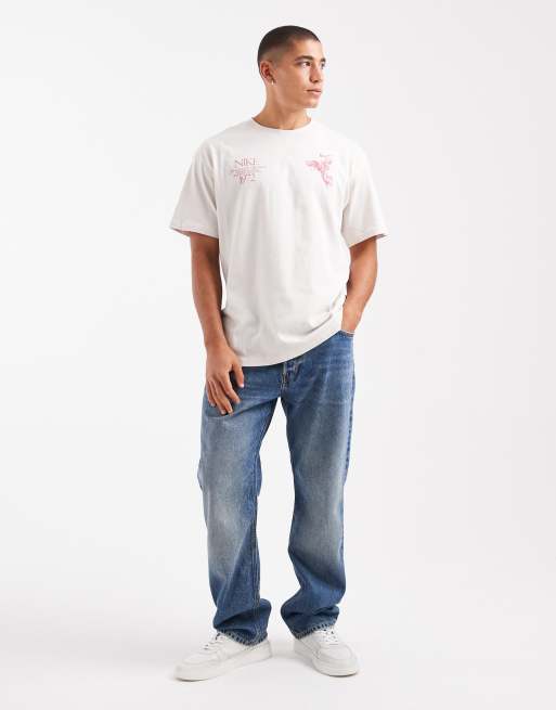 Nike Victory graphic T-shirt in beige