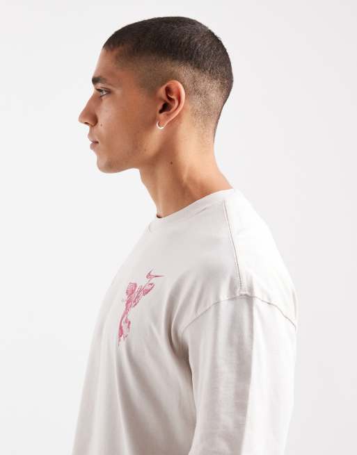 Nike Victory graphic T-shirt in beige