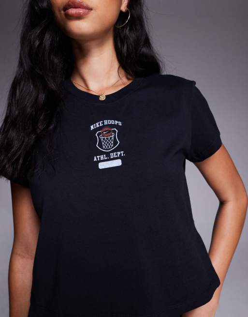 Nike Vintage graphic baby T-shirt in black, 3 of 4