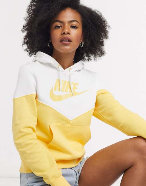 Yellow vintage hoodie deals