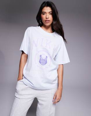 Vintage oversized graphic t-shirt in gray