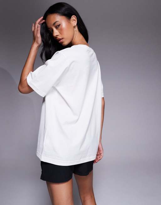 Nike Vintage oversized graphic T-shirt in white