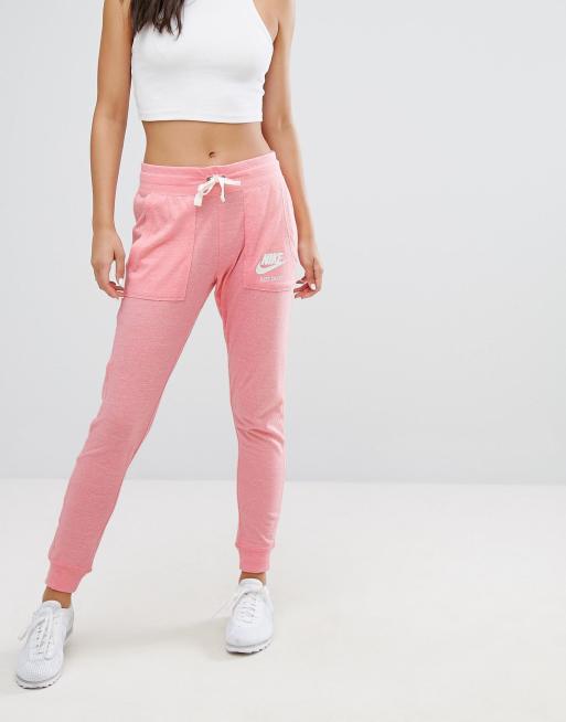 Nike Vintage Sweat Pants In Coral