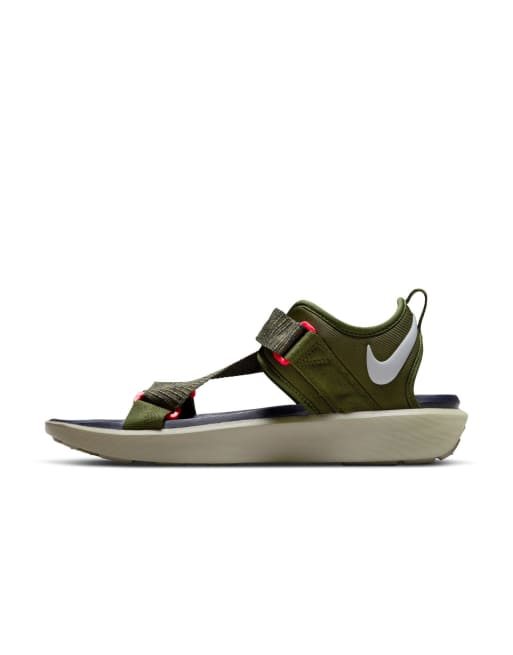 Nike Vista sandals in rough green | ASOS