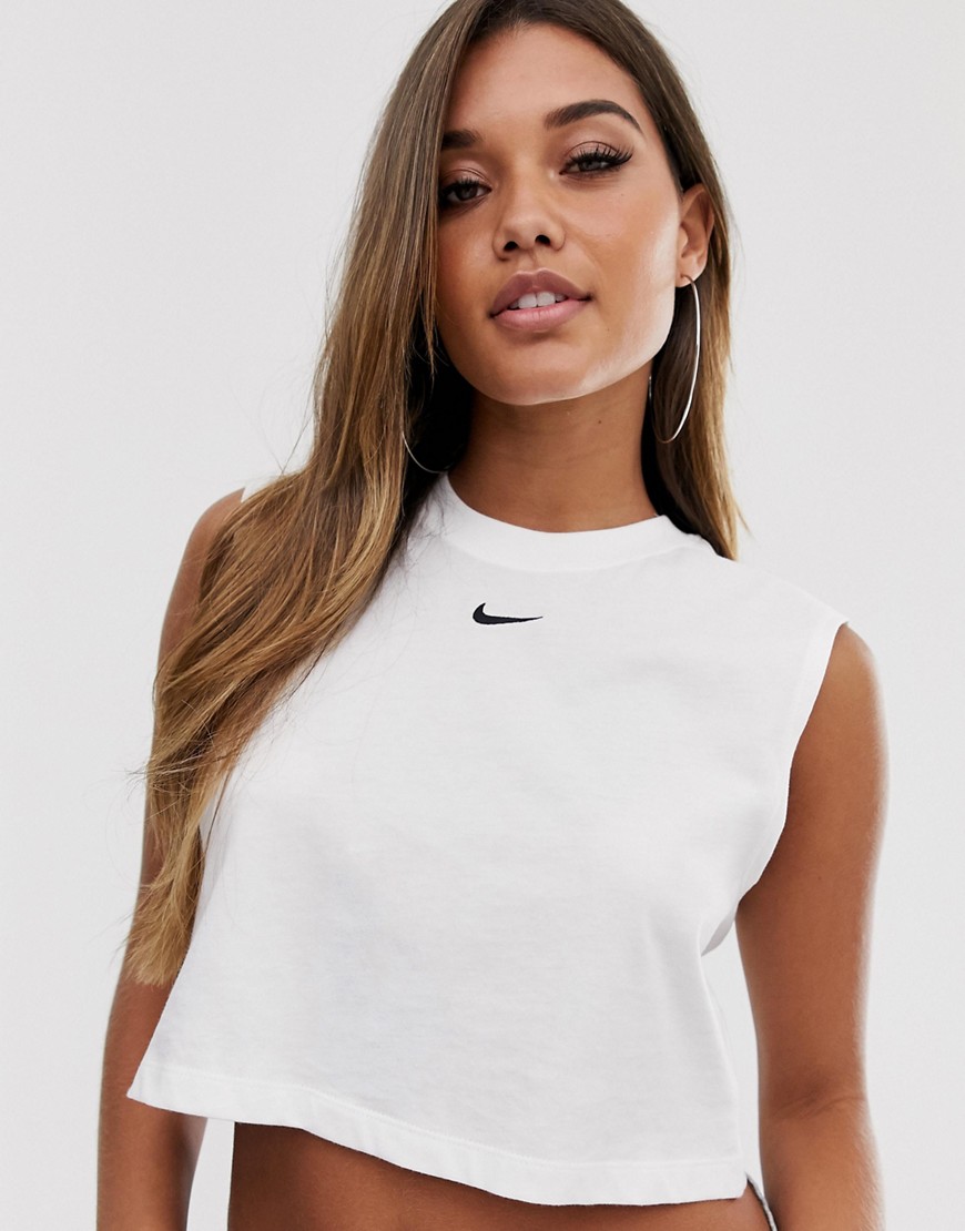 Nike – Vitt kort linne