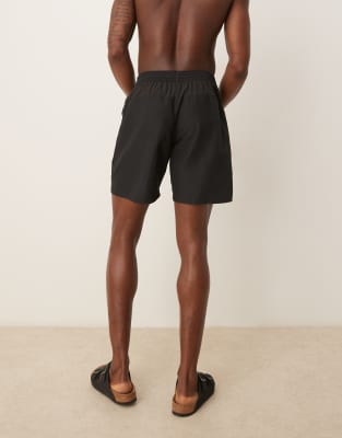 Nike Volley 7 inch swim shorts in black