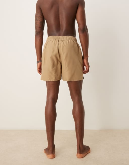 Nike – Volley-Badeshorts in Beige, 5 Zoll Schrittlänge, 2 von 4